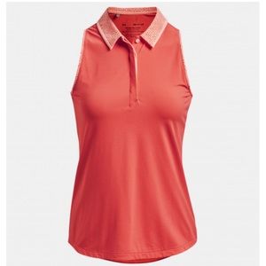 Under Armour Women's Iso-Chill Sleeveless Golf Polo